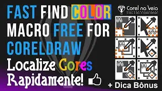 Fast Find Color Macro Free For CorelDRAW and Bonus Tip