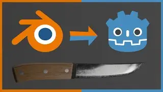 EXPORTAR de BLENDER A GODOT! (Modelado y texturas)