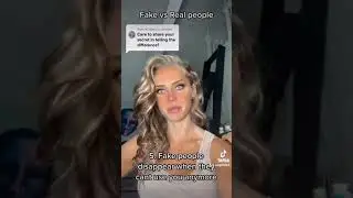 Fake vs real people - Part 1
