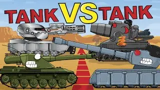 Two in one - Cartoons about tanks