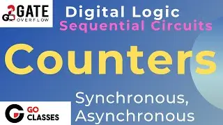 Counters : Introduction, Definition, Asynchronous Counters, Synchronous Counters Examples