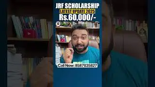 JRF Scholarship Latest Update | Diwali Dhamaka Offer!🔥 Don't Miss Out!