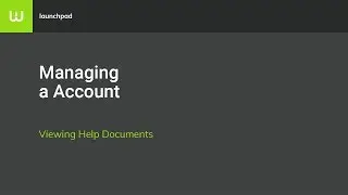 How to View Help Documents in Warhead