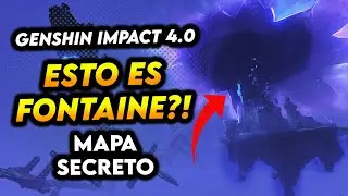 NUEVO MAPA SECRETO EN GENSHIN IMPACT 4.0!  - Mision de Mundo FONTAINE