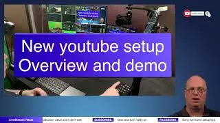 Small studio tour & streamdeck / atem extreme iso demo