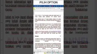Cara Menghilangkan Spasi Lebar di Microsoft Word