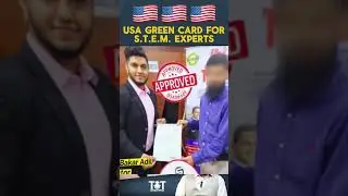 USA GREEN CARD FOR STEM EXPERTS | 90%+ VISA RATIO | EB2 NIW | PRO TIPS | ADIL ISMAIL | #shorts