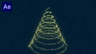 Creating Christmas Tree-Shaped Lights with Basic Effects