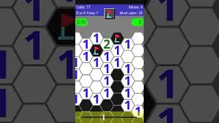Non-Euclidean Minesweeper [{6,3}] 