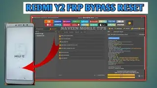 Redmi Y2 Frp Bypass || Factory Data Reset || Pattern Unlock 2024