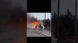 Firefighting Shorts:  They still Fighting 🚒🔥🔥🚗🚗🚗💦💦