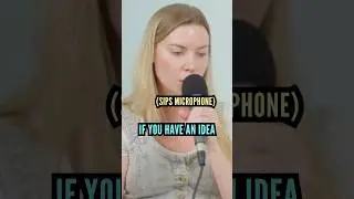 I Tried to Drink From My Microphone 🫠 #comedy #podcast #standupcomedy #shorts #dating