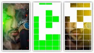 New Puzzle Effect Video Editing | Puzzle Green Screen Template | Puzzle Effect Green Screen | Status