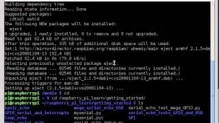 How to eject a USB flash drive from a Raspberry Pi using the command line