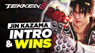 Jin Kazama Intro and Win Poses | TEKKEN 8