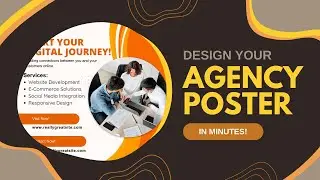 Create Stunning Posters for Your Web Agency with ChatGPT & Canva! | AI TUTORIAL