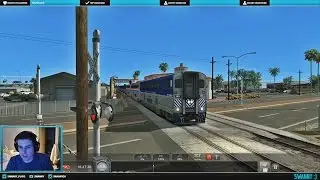Train Simulator 2017 - Pacific Surfliner Custom Sounds (Livestream)