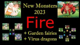 Neo Monsters - New Fire monsters from 2023
