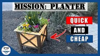DIY Large Planter Build! (FUN and EASY)
