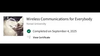 Wireless Communications for Everybody || Coursera || All Quiz Answers || 