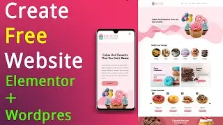 How to create free Wordpress website with elementor - Free e commerce website with elementor
