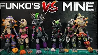 FUNKO FNAF FIGURES VS MY FNAF FIGURES (Ruin)
