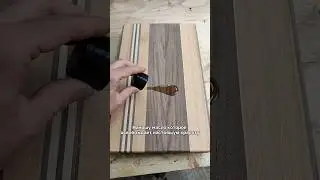 Поднос из вишни, ореха и клена. #diy #столярка #woodworking #homedecor