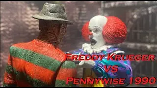 Freddy Krueger Vs Pennywise 1990 Stop Motion