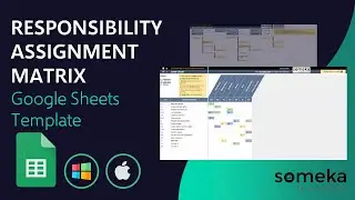 Responsibility Assignment Matrix Google Sheets Template | RACI