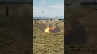 Russian Mi-24P Helicopter Attacks Ukrainian Troops! | DCS