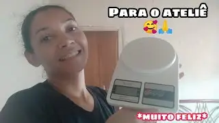 MINHA PRIMEIRA CONQUISTA PARA O ATELIÊ 😍❤️ | COMPRA NA SHOPEE 🛒 || ESTOU MUITO FELIZ 🥰🤗