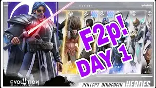 Mission 4 - 28 / DAY - 1 / F2P ACCOUNT /ETERNAL EVOLUTION