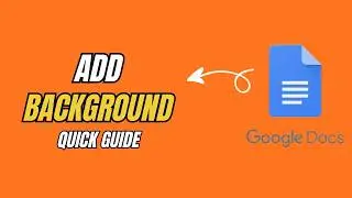 How to Add a Background Image in Google Docs (2026) — Quick & Easy