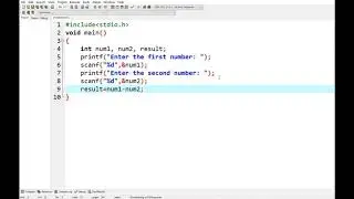 C Program for Subtraction between Two Numbers || Coding Guide for Beginners || 