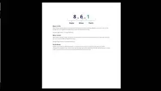 1.6 Major, minor and Patch release versioning in Pega