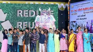 “E-WASTE MANAGEMENT”– 98th ANNUAL DAY - 2023 -CORPORATION MIDDLE SCHOOL, BEEMANAGAR, TRICHY