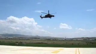 Türk Havacılık ve Uzay Sanayii fabrikası ATAK T129 helikopterimiz