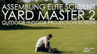 Elite Screens Yard Master 2 Series Outdoor Projection Screen Assembly
