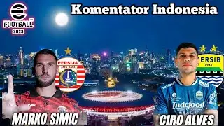 Efootball Pes 2024 Ppsspp Komentator Indonesia (Persija vs Persib)