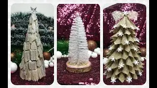 DIY! 3 Новогодние ёлочки! Легко и просто!  Christmas trees! Weihnachtsbäume!