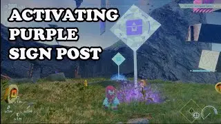 Sonic Frontiers Final Horizon - How to Unlock The Purple Treasure Sign Post