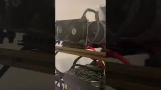 Mining cryptocurrency, Nvidia 3060. 
