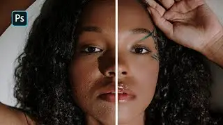 How To Smooth Face Using Frequency Separation In Photoshop