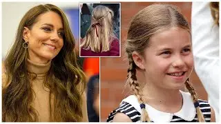 PRINCESS CHARLOTTE MAY MAKE CHANGES TO HER HAIR TO 'FOLLOW IN KATE'S FOOTSTEPS' OR 'TURN HEADS'