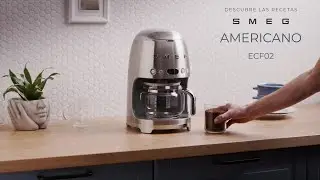 Café americano en cafetera de goteo DCF02