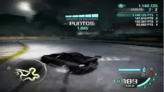 NFS Carbon: Main Street Drift | Viper SRT10 | 2 Laps | 1,425,357pts