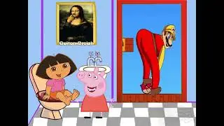 Dora & Peppa Pig WC - Green Screen