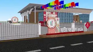 3D modeling | BICC (Bangabandhu International Conference Center) modeling & Branding | CEMS Expo
