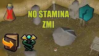 No stamina ZMI method [Good for ironmen]