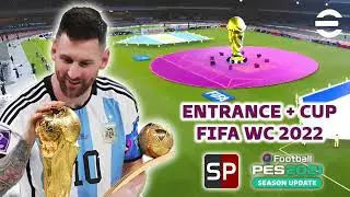 🔥 Mod Qatar 2022 (BIG WORLD CUP) + Trofeo de la Copa Mundial de la FIFA 2022 | Pes 2021 🎮⚽ DESCARGAR